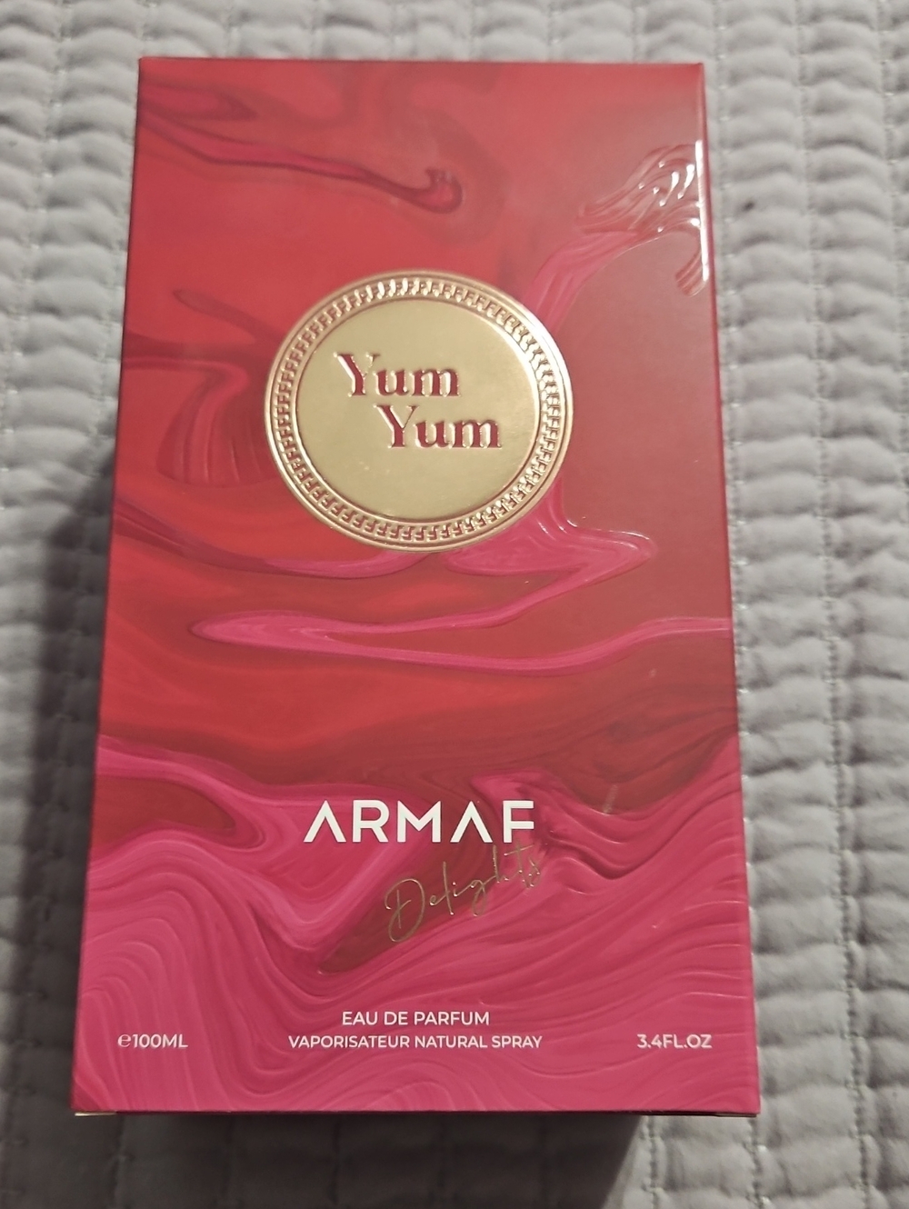 Armaf Yum Yum Eau de Parfum — Pink & Red Bottle